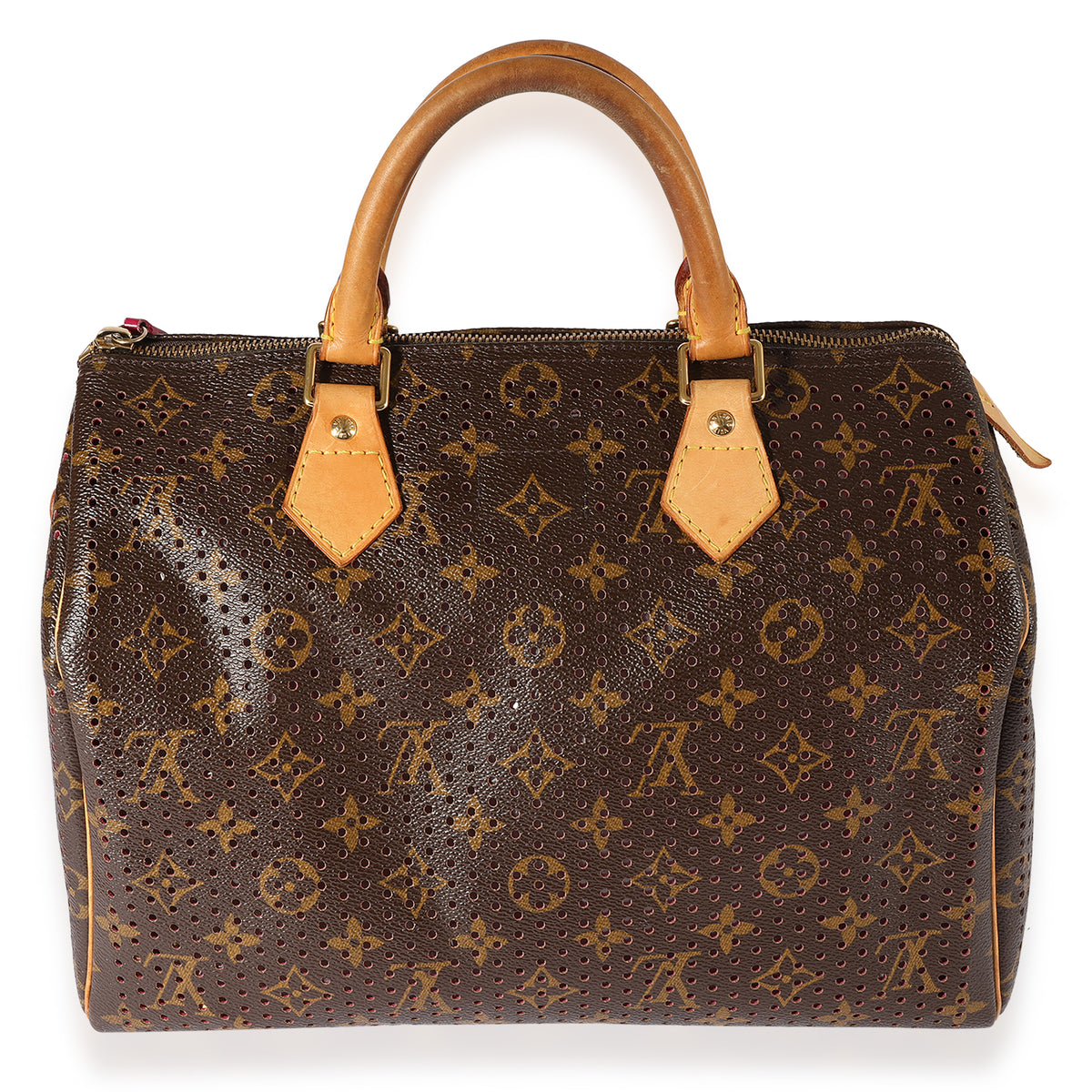 Louis Vuitton Limited Edition Monogram Canvas Perforated Speedy 30