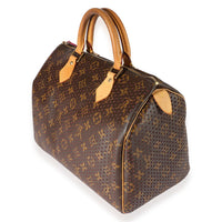 Louis Vuitton Limited Edition Monogram Canvas Perforated Speedy 30