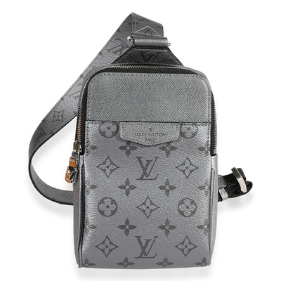 Louis Vuitton Silver Taigarama Outdoor Sling Bag