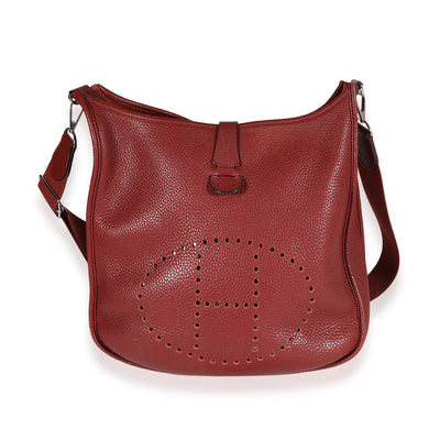 Hermès Rouge H Clémence Evelyne III 33 PHW