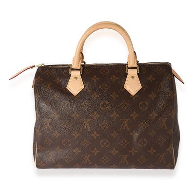 Louis Vuitton Monogram Canvas Speedy 30