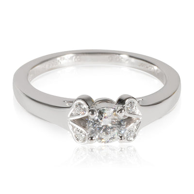 Cartier Ballerine  Diamond Engagement Ring in 950 Platinum D VS1 0.26 CTW