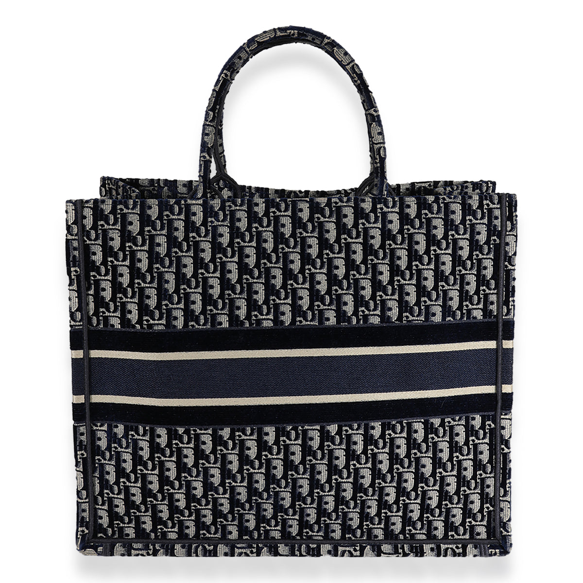 Dior Large Blue Oblique Book Tote