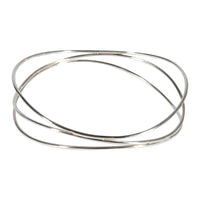 Tiffany & Co. Elsa Peretti 3 Row Wave Bracelet in 925 Sterling Silver