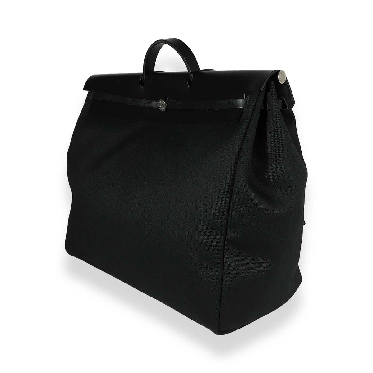 Hermes Herbag Zip Cabine Tote Bag H084076CKAA, Black, One Size