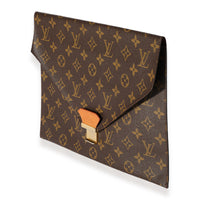 Louis Vuitton Vintage Monogram Canvas Envelope Clutch