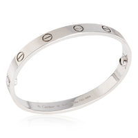 Cartier Love Bracelet (White Gold)