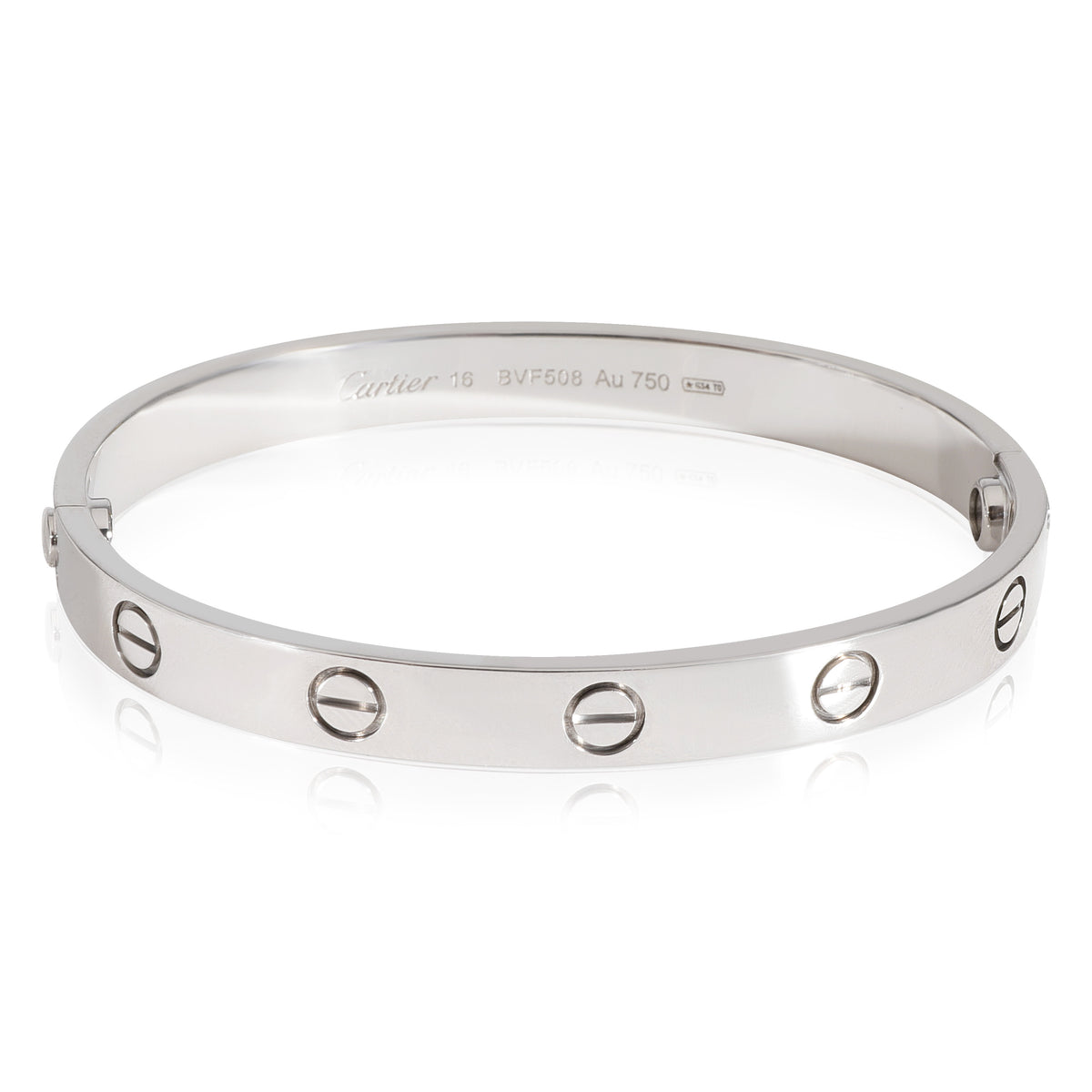 Cartier Love Bracelet (White Gold)