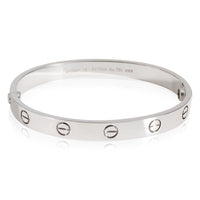 Cartier Love Bracelet (White Gold)