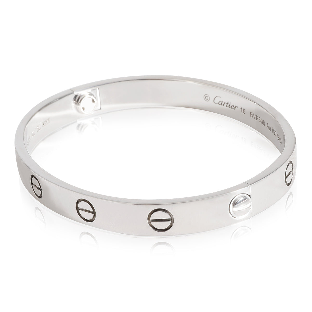 Cartier Love Bracelet (White Gold)