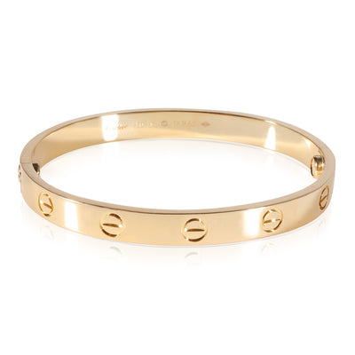 Cartier Love Bracelet in 18k Yellow Gold