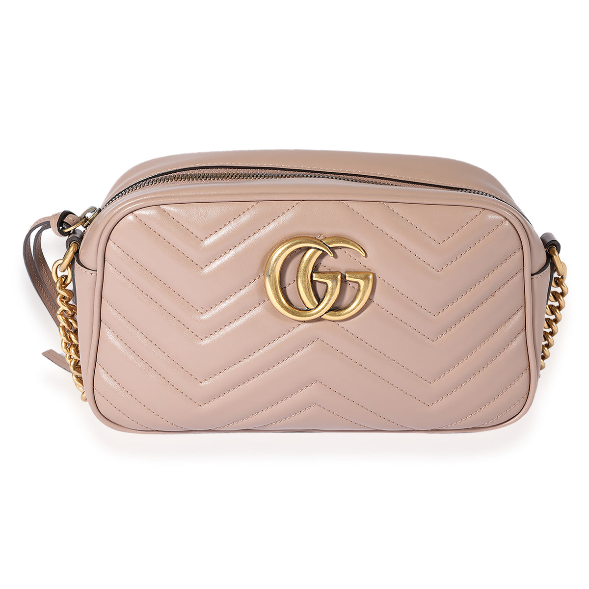 Gucci GG Marmont Mini Camera/Crossbody/Shoulder Bag- Dusty Pink Matelasse