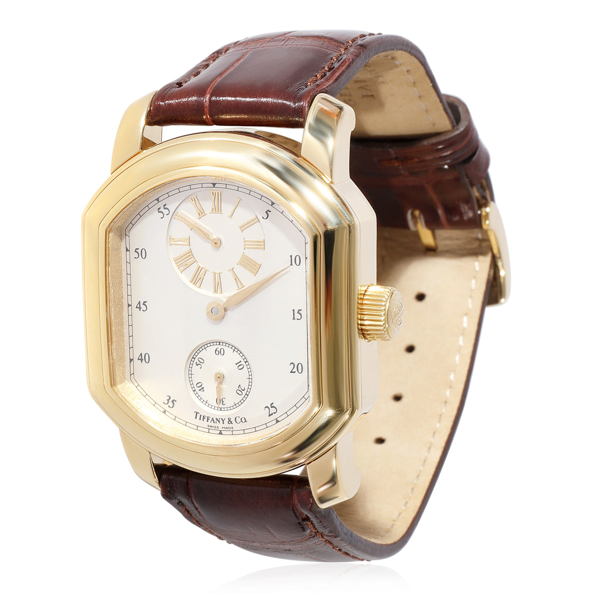 Tiffany & Co. Mark Coupe Regulator Mark Coupe Mens Watch in  Yellow Gold