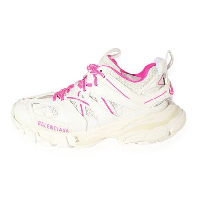 Balenciaga Wmns Track Sneaker White Fluo Pink