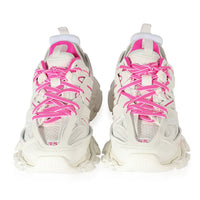 Balenciaga Wmns Track Sneaker White Fluo Pink