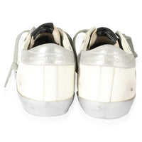 Golden Goose Superstar White Silver