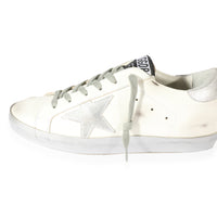 Golden Goose Superstar White Silver