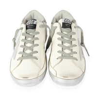 Golden Goose Superstar White Silver