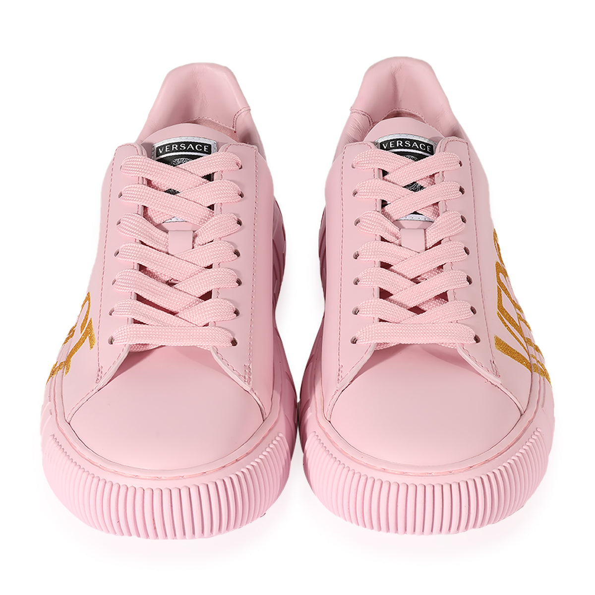 Versace Wmns Greca Low Logo - Pink Gold