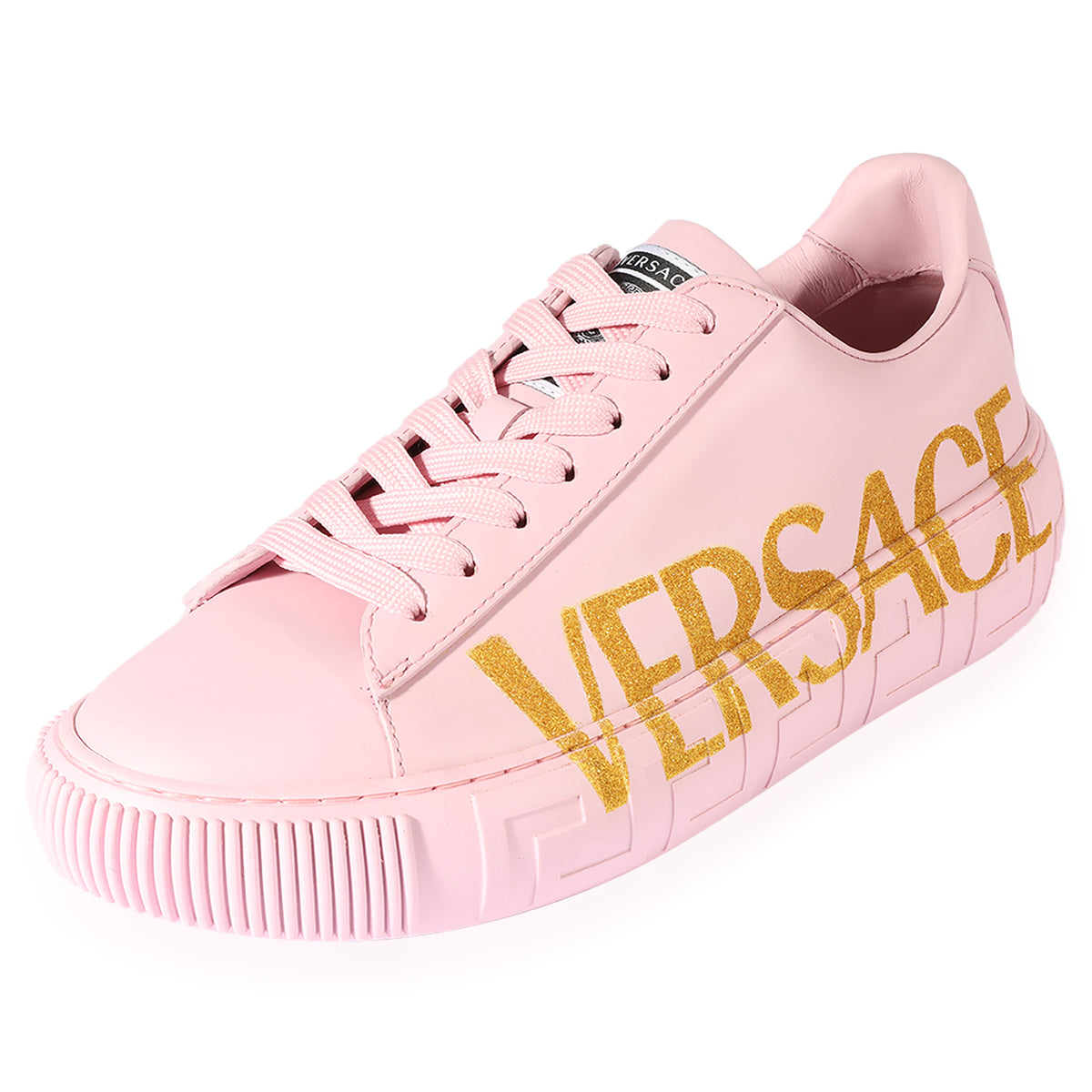 Versace Wmns Greca Low Logo - Pink Gold