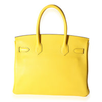 Hermès Jaune De Naples Novillo Birkin 30 PHW