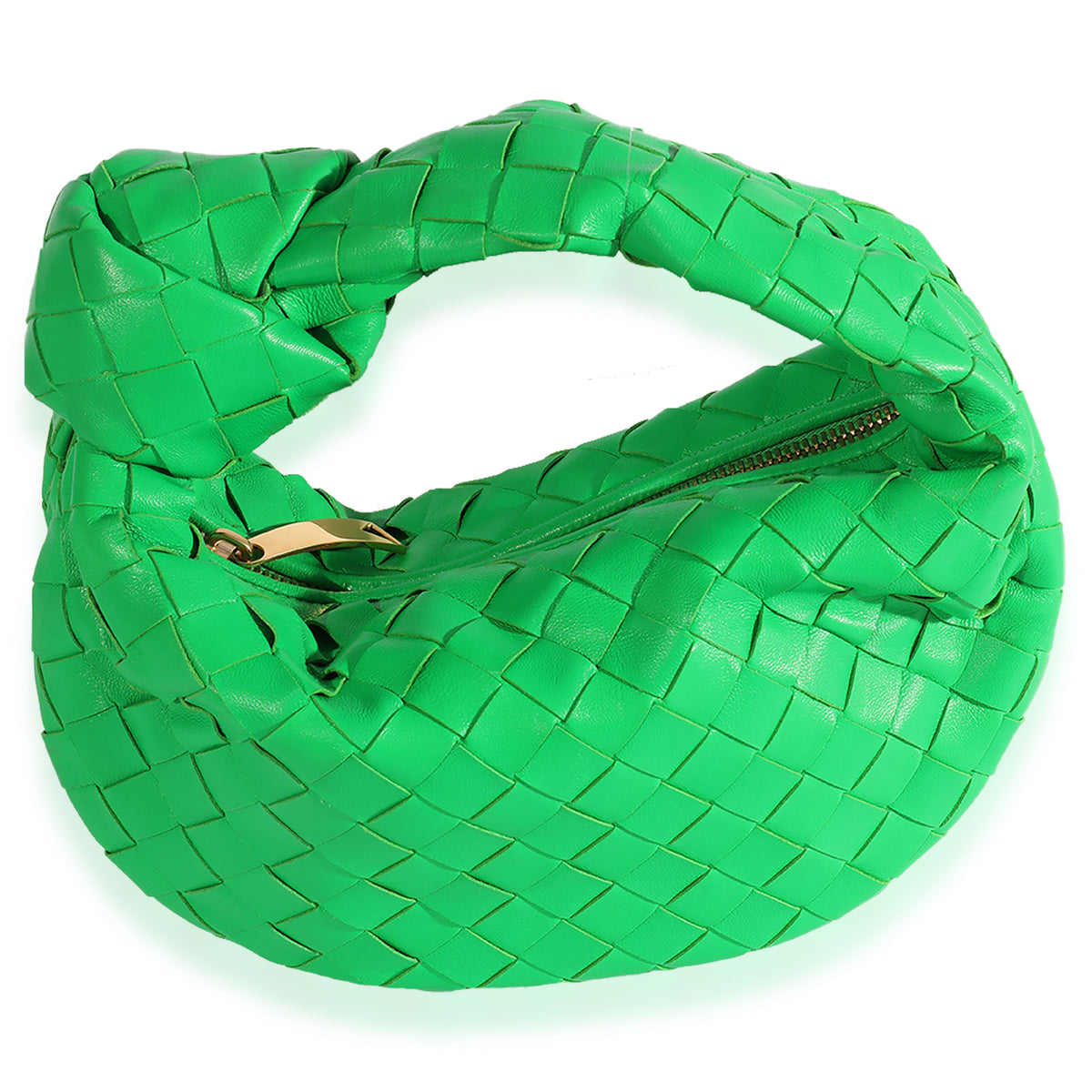 Bottega Veneta Parakeet Intrecciato Leather Mini Jodie