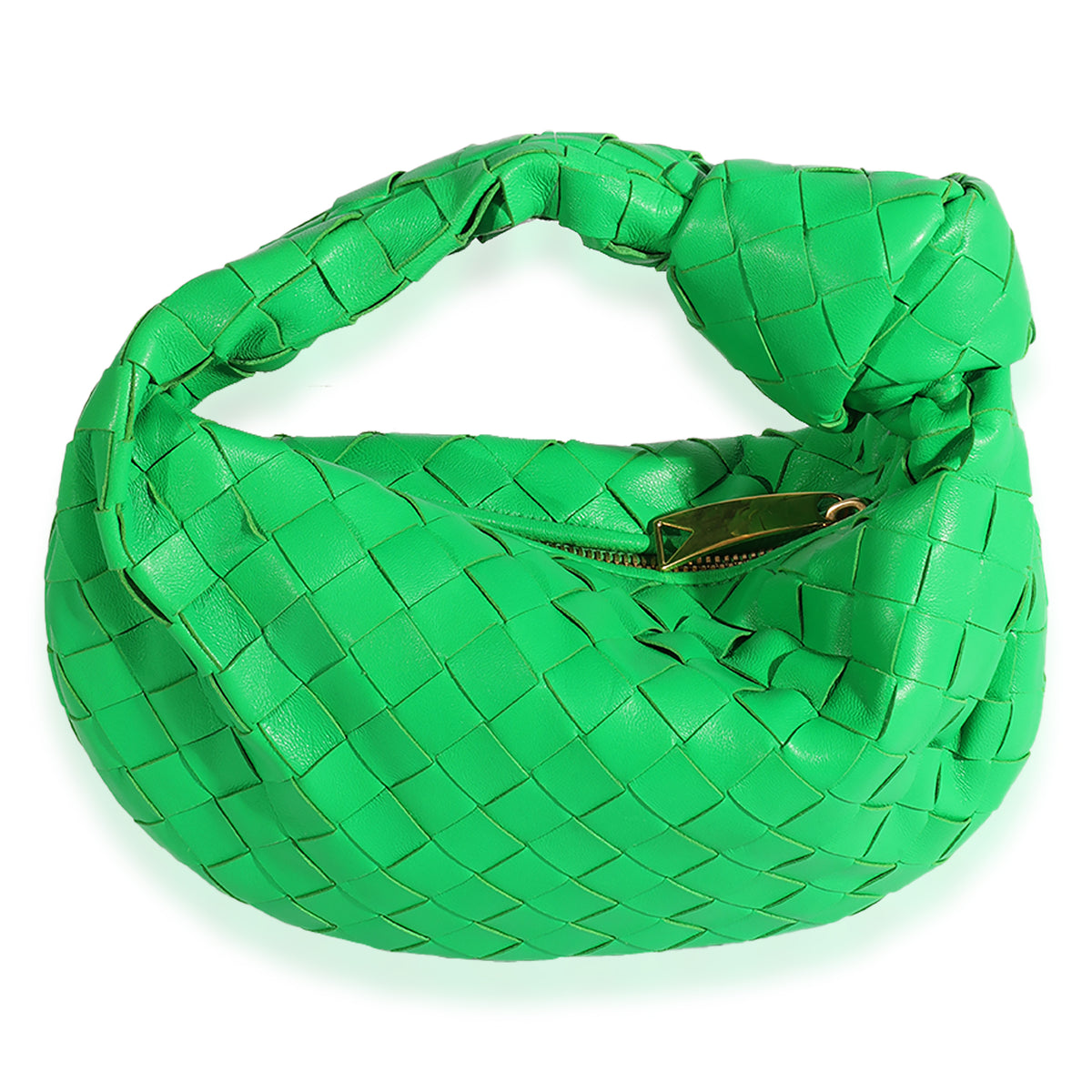 Bottega Veneta Parakeet Intrecciato Leather Mini Jodie