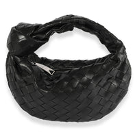 Bottega Veneta Black Intrecciato Leather Mini Jodie