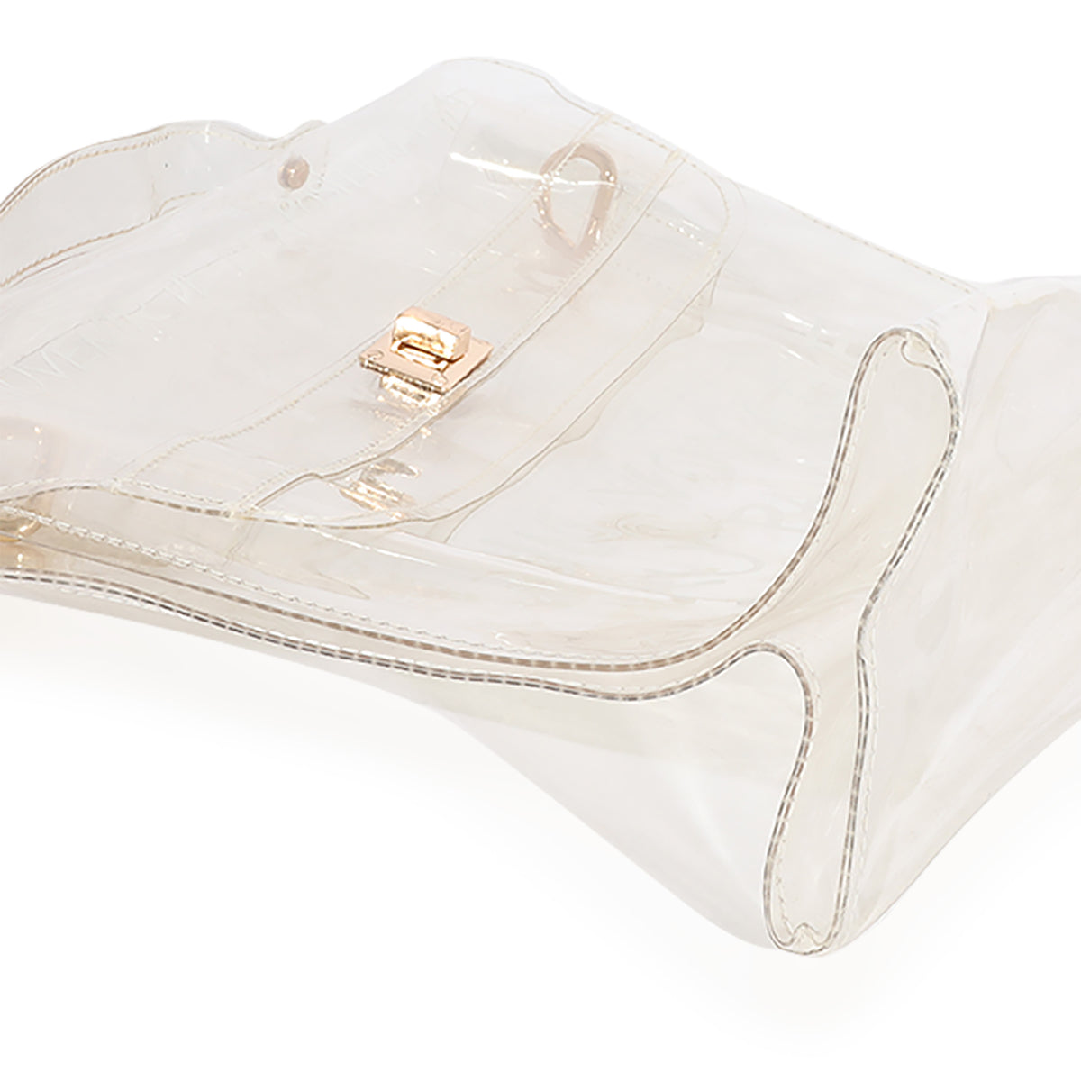 Hermès Clear Vinyl Souvenir De L'Exposition Kelly Bag myGemma