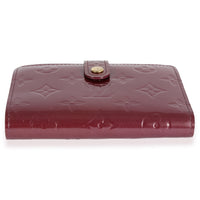 Louis Vuitton Violette Monogram Vernis French Purse Wallet