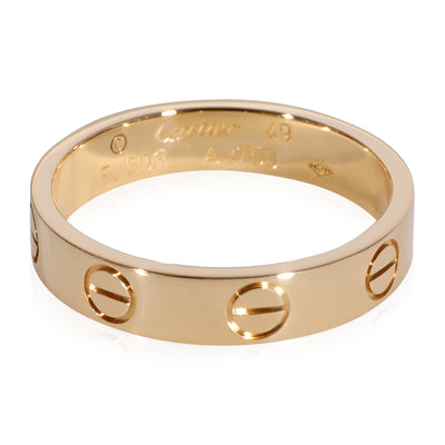 Cartier Love Wedding Band in 18k Yellow Gold