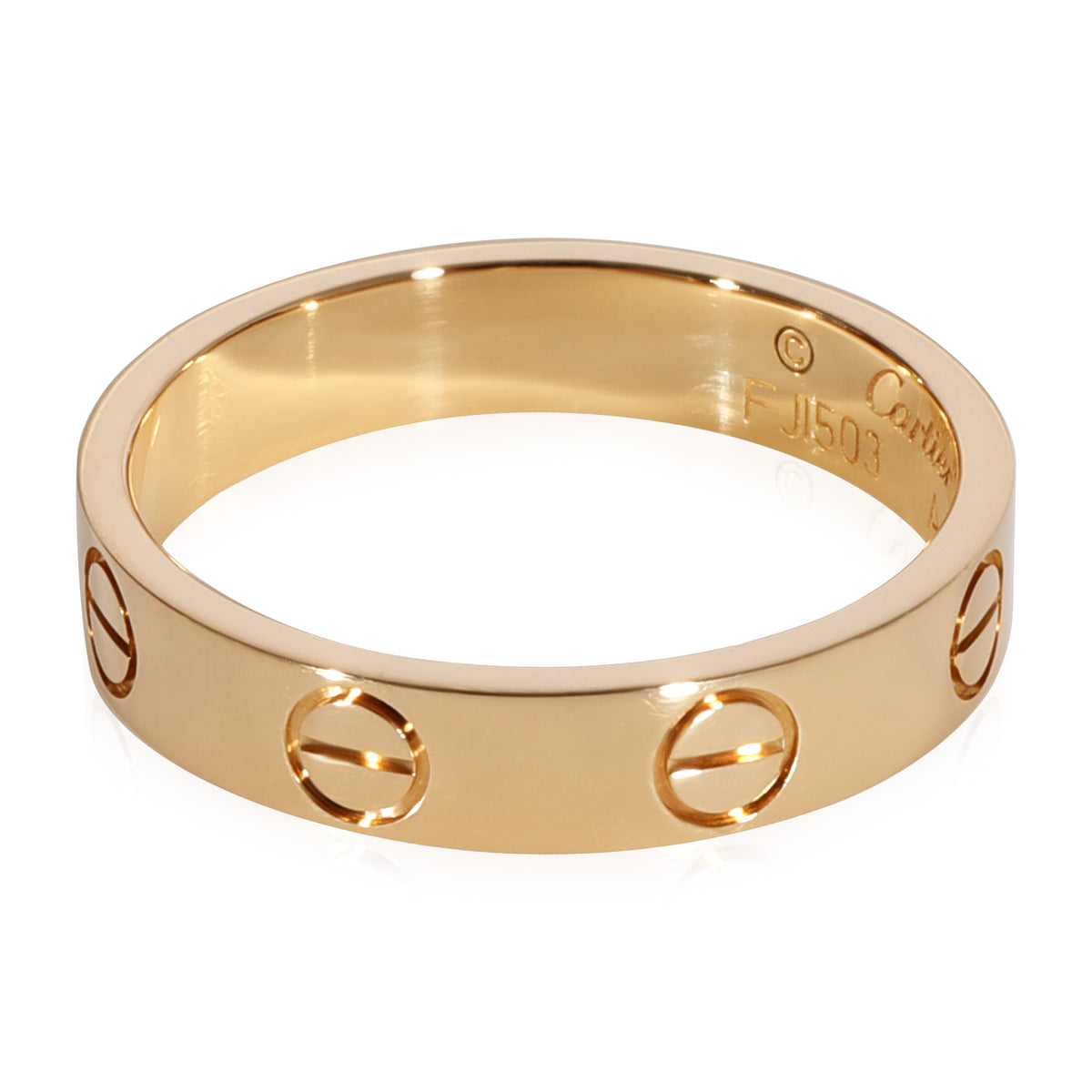 Cartier Love Wedding Band in 18k Yellow Gold