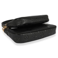 Louis Vuitton Black Monogram Empreinte Multi-Pochette Accessoires