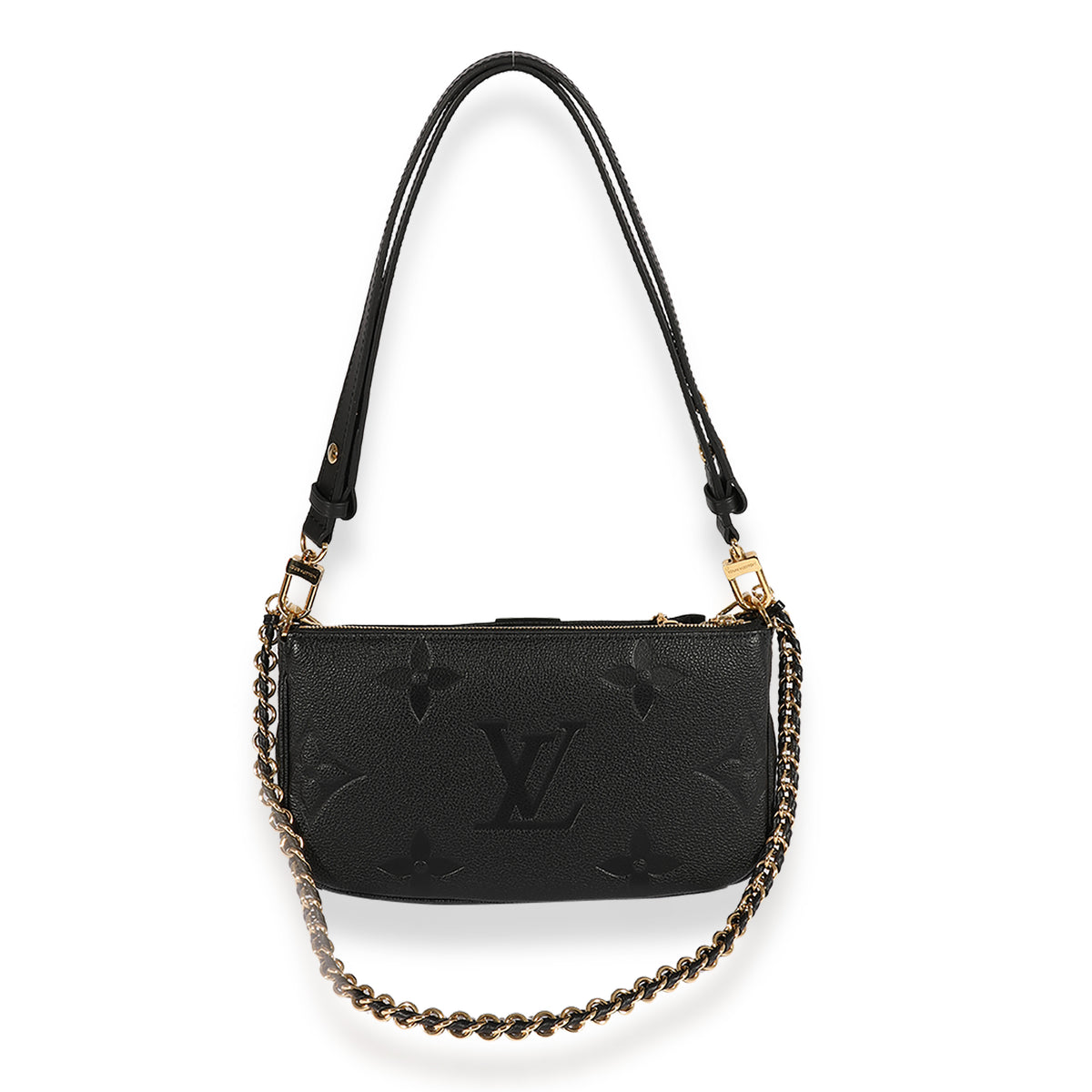Louis Vuitton Black Monogram Empreinte Multi-Pochette Accessoires, myGemma, SG