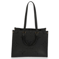 Louis Vuitton Black Monogram Empreinte Onthego MM