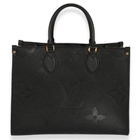 Louis Vuitton Black Monogram Empreinte Onthego MM