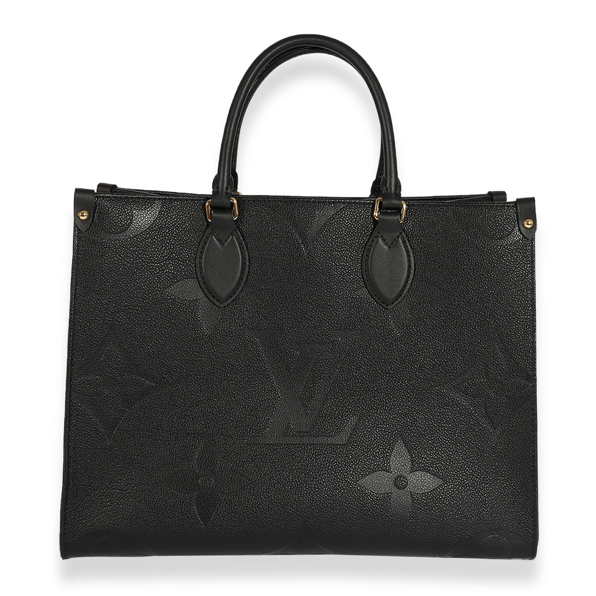 Louis Vuitton Bicolor Monogram Empreinte Leather Giant Onthego MM Bag Louis  Vuitton