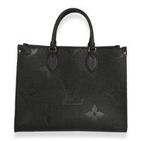 Louis Vuitton Black Monogram Empreinte Onthego MM