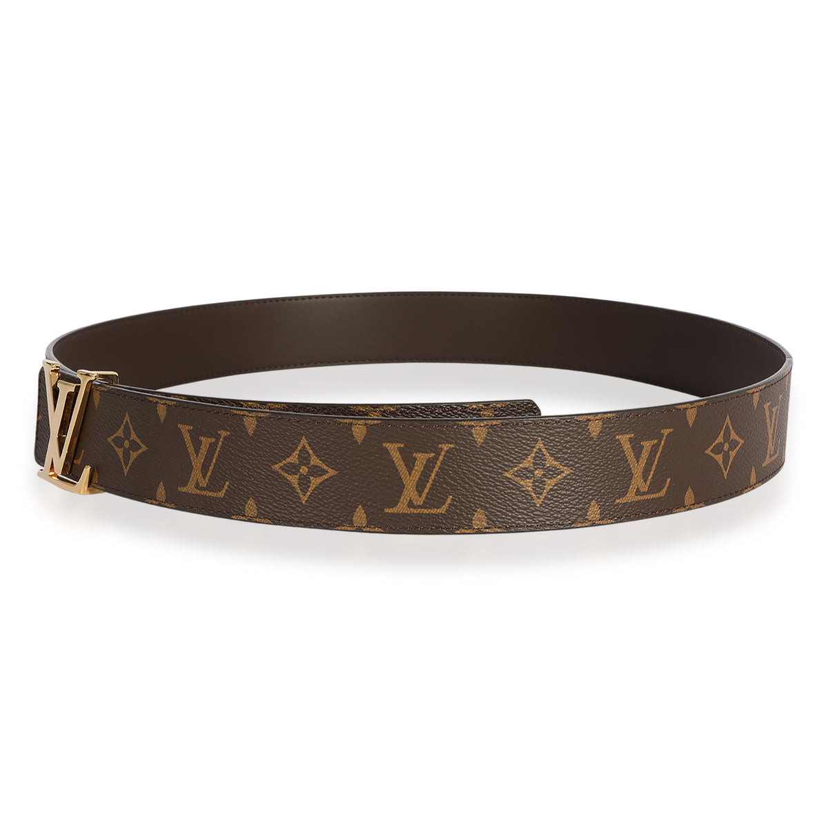 Louis Vuitton Monogram Canvas LV Initiales 40mm Reversible Belt, myGemma