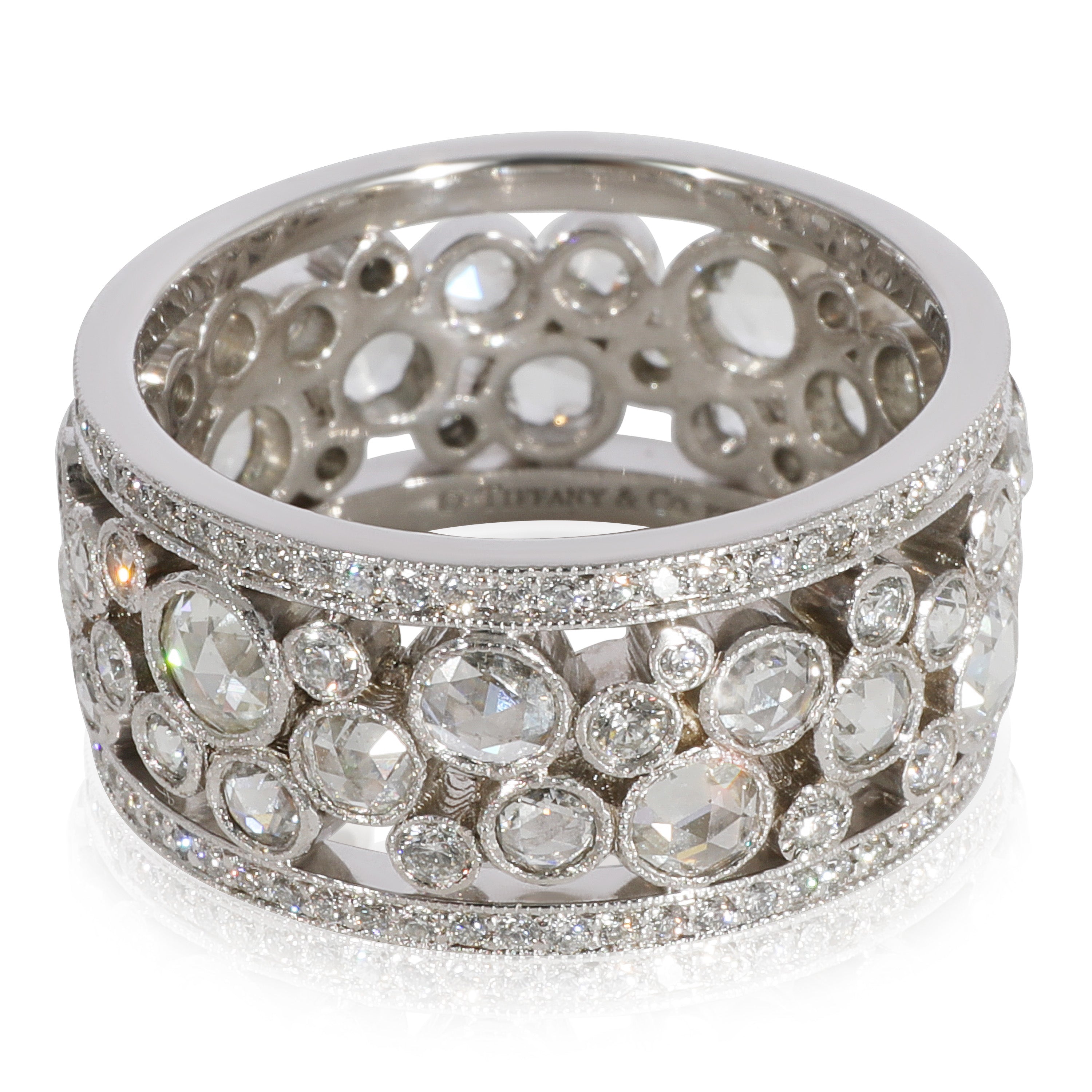 Tiffany cobblestone band deals ring