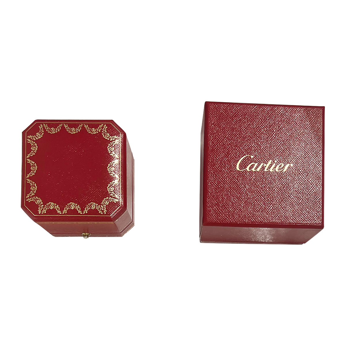 Cartier 1895 Diamond Solitaire Ring in 950 Platinum F VVS2 0.23 CTW