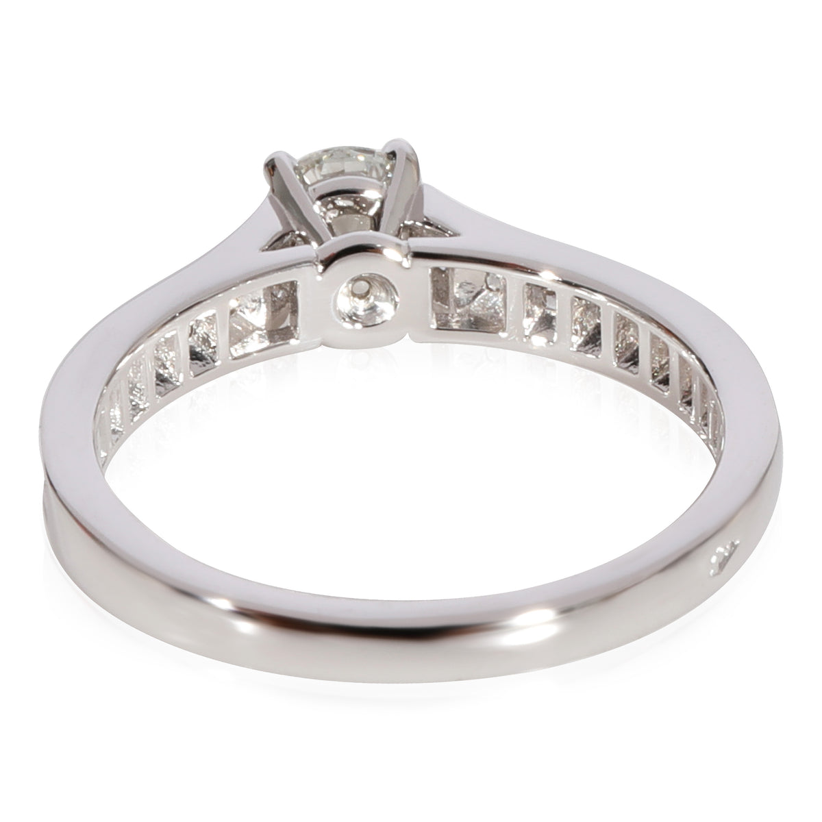 Cartier 1895 Diamond Engagement Ring in Platinum G VS1 0.66 CTW