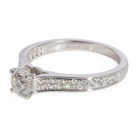 Cartier 1895 Diamond Engagement Ring in Platinum G VS1 0.66 CTW