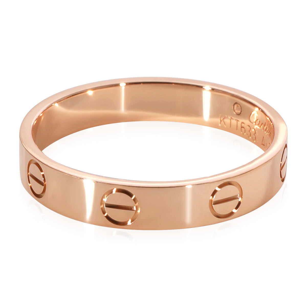 Cartier Love Wedding Band in 18k Rose Gold
