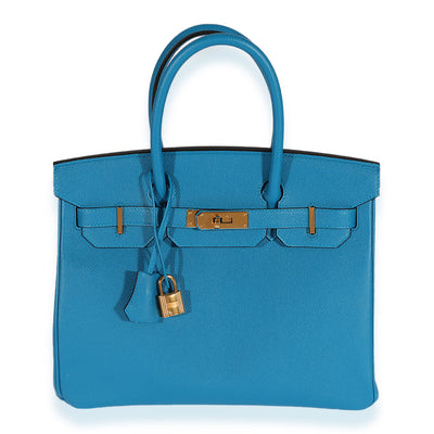 Hermès Mykonos Epsom Birkin 30 GHW