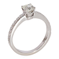 Tiffany & Co. Novo Diamond  Engagement Ring in 950 Platinum I IF 0.58 CTW