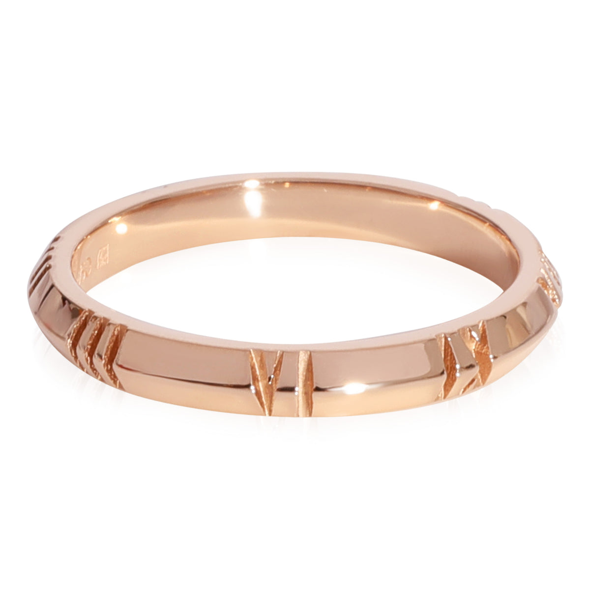 Rose Gold Roman Roman Numeral Cuff Bracelet Tiffany Roman Numeral