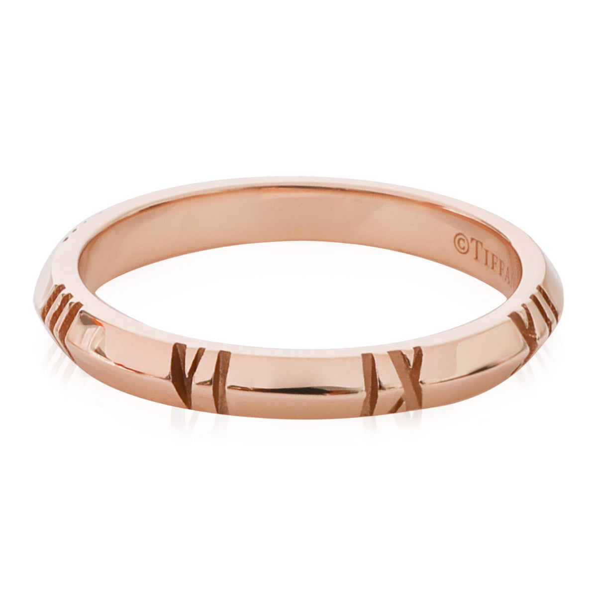 Tiffany & Co. Atlas X Closed Ring in 18k Rose Gold