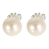 Tiffany & Co. Ziegfield Pearl Earrings in 925 Sterling Silver