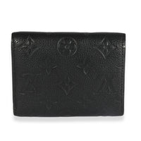 Louis Vuitton Black Monogram Empreinte Victorine Wallet